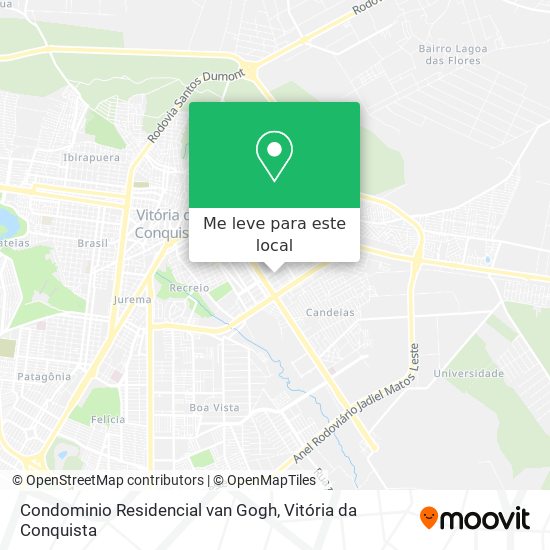 Condominio Residencial van Gogh mapa