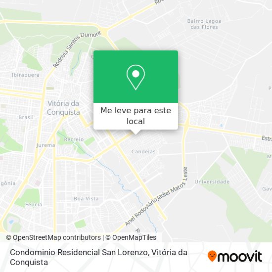 Condominio Residencial San Lorenzo mapa