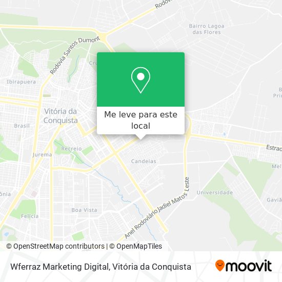 Wferraz Marketing Digital mapa