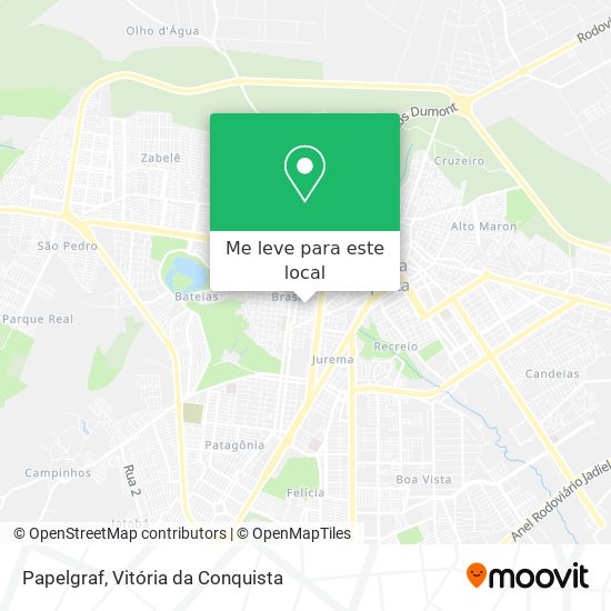 Papelgraf mapa