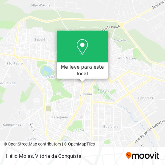 Hélio Molas mapa