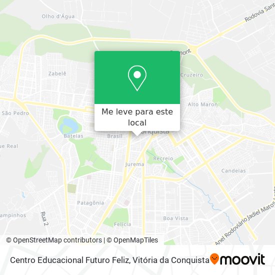Centro Educacional Futuro Feliz mapa