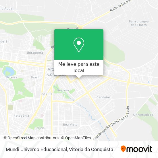 Mundi Universo Educacional mapa