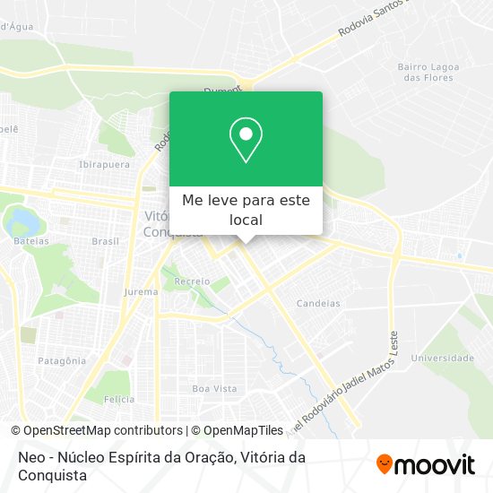 Neo - Núcleo Espírita da Oração mapa