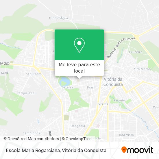 Escola Maria Rogarciana mapa