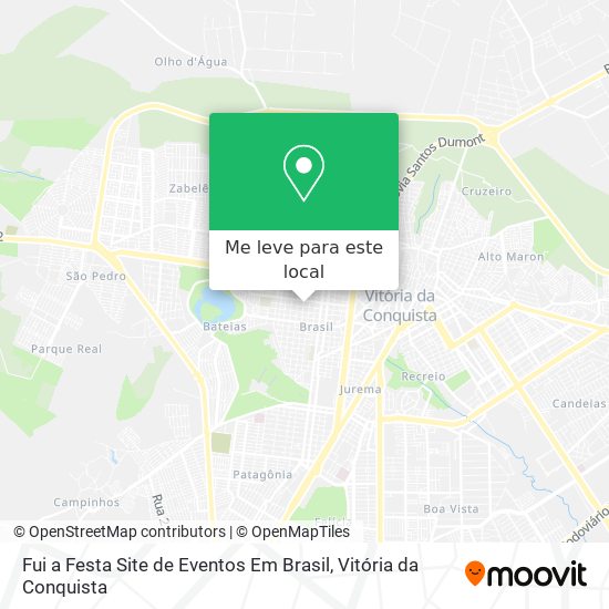 Fui a Festa Site de Eventos Em Brasil mapa