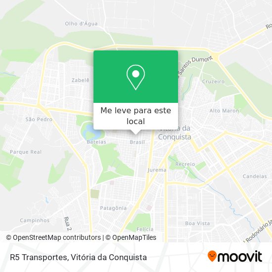 R5 Transportes mapa
