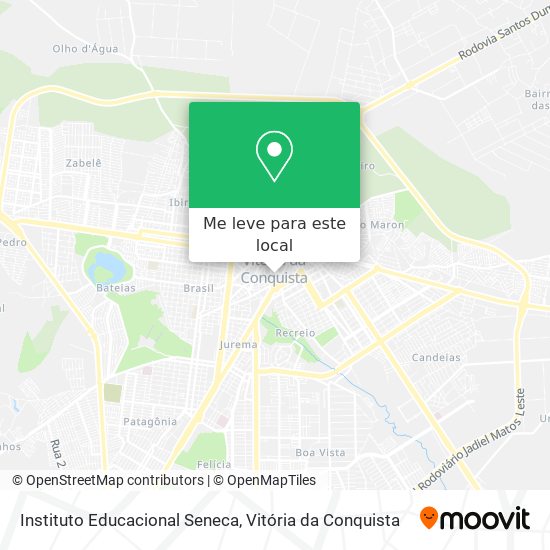 Instituto Educacional Seneca mapa