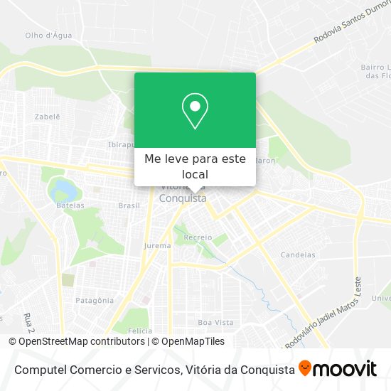 Computel Comercio e Servicos mapa