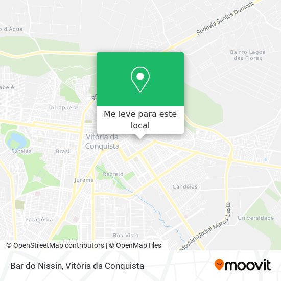 Bar do Nissin mapa