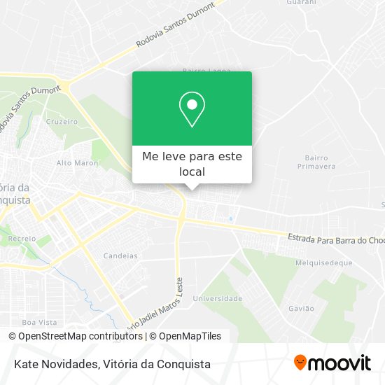 Kate Novidades mapa