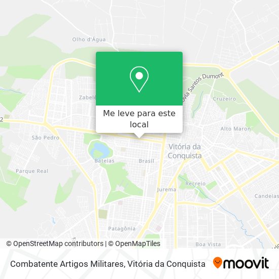 Combatente Artigos Militares mapa