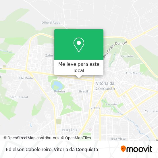 Edielson Cabeleireiro mapa
