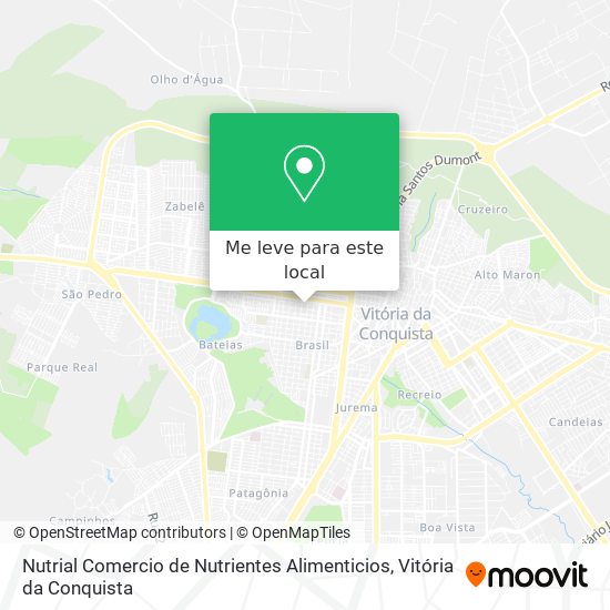Nutrial Comercio de Nutrientes Alimenticios mapa