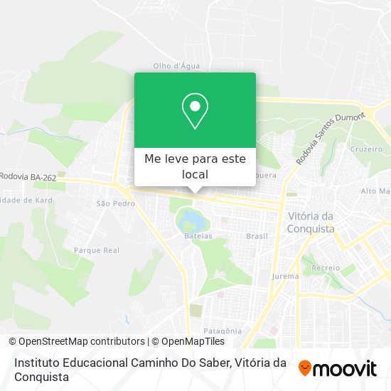 Instituto Educacional Caminho Do Saber mapa