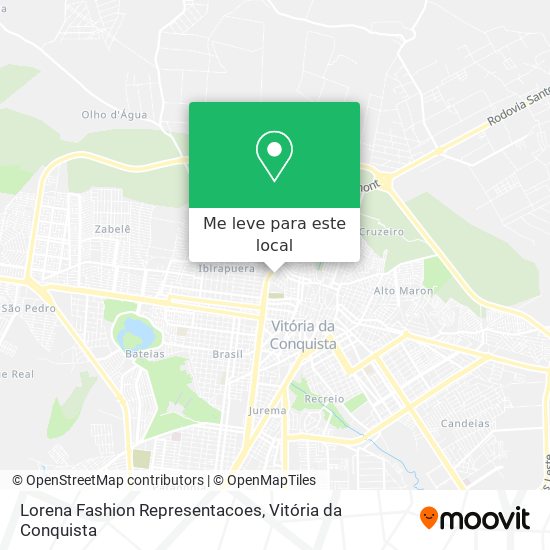 Lorena Fashion Representacoes mapa
