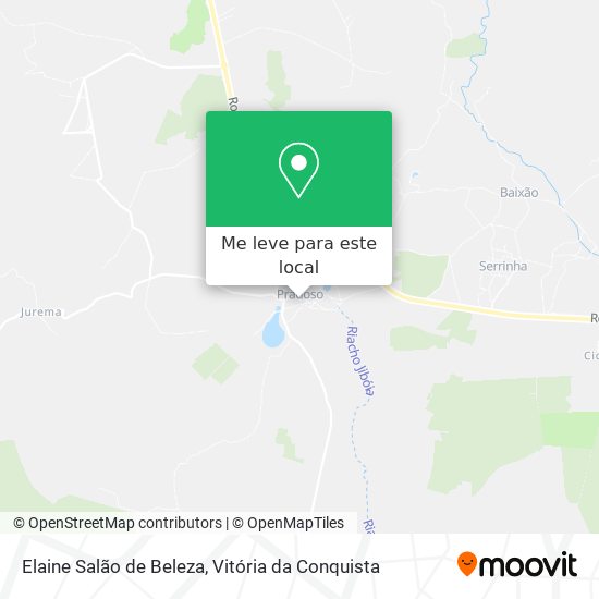 Elaine Salão de Beleza mapa