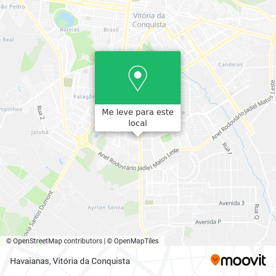 Havaianas mapa
