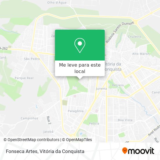 Fonseca Artes mapa