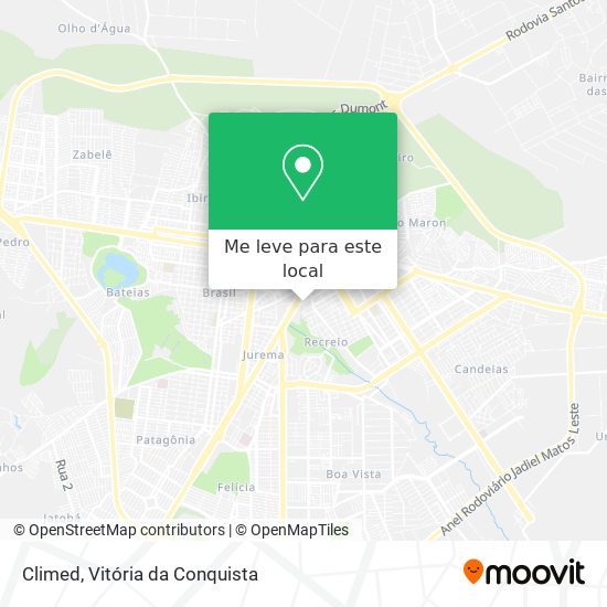 Climed mapa