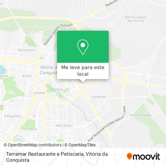 Terramar Restaurante e Petiscaria mapa
