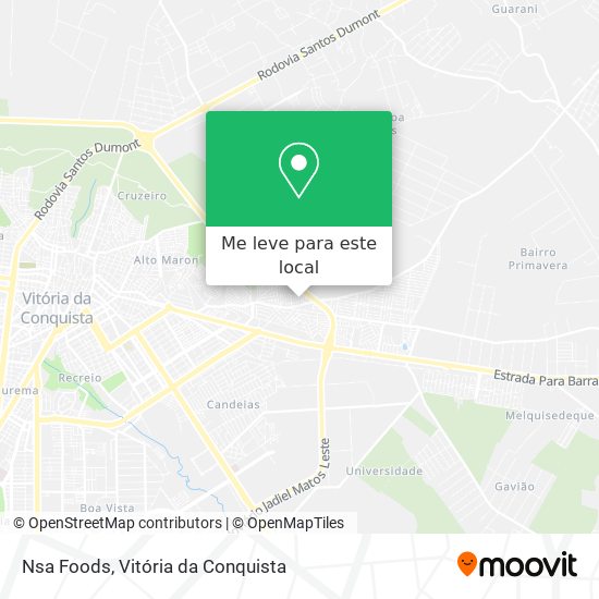 Nsa Foods mapa