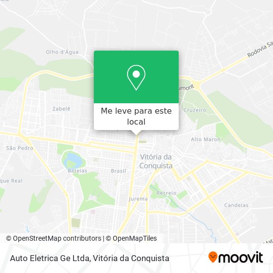 Auto Eletrica Ge Ltda mapa