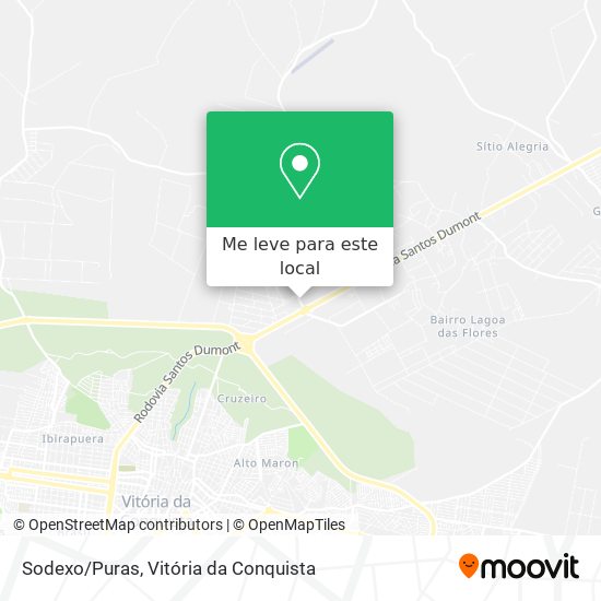 Sodexo/Puras mapa