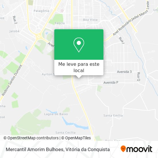 Mercantil Amorim Bulhoes mapa