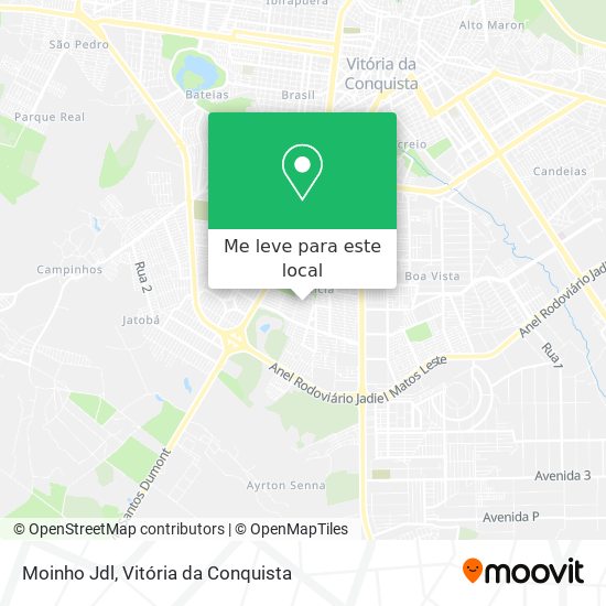 Moinho Jdl mapa