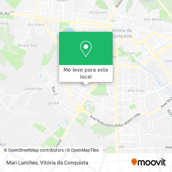 Mari Lanches mapa