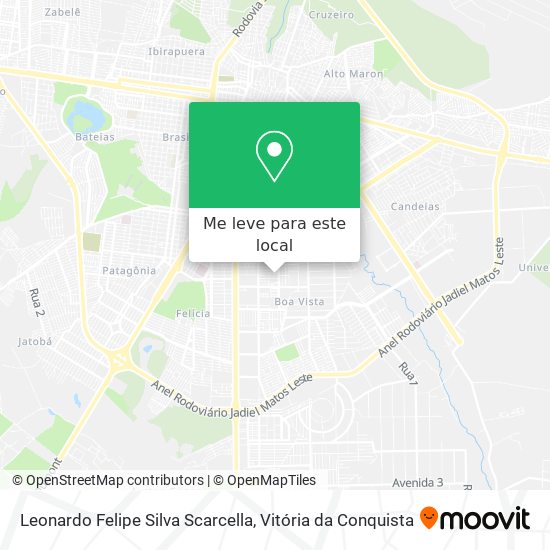 Leonardo Felipe Silva Scarcella mapa