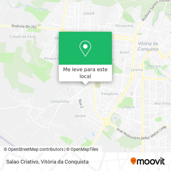 Salao Criativo mapa