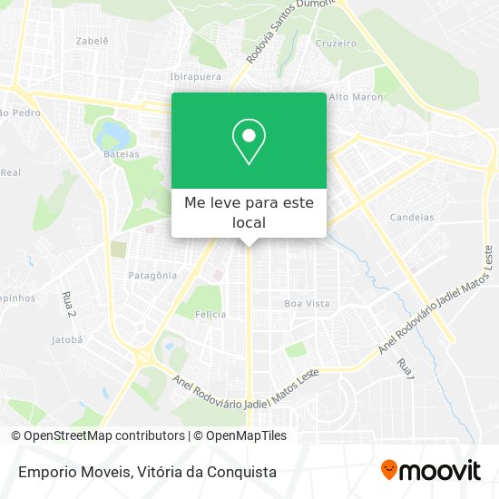 Emporio Moveis mapa