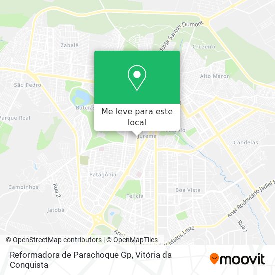 Reformadora de Parachoque Gp mapa