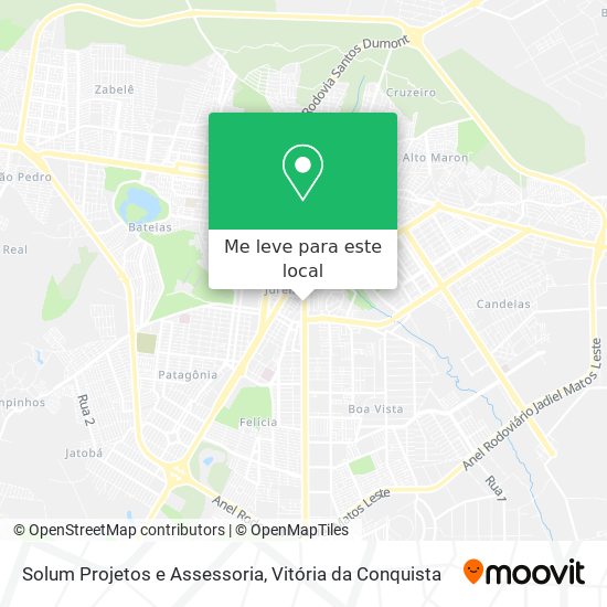 Solum Projetos e Assessoria mapa