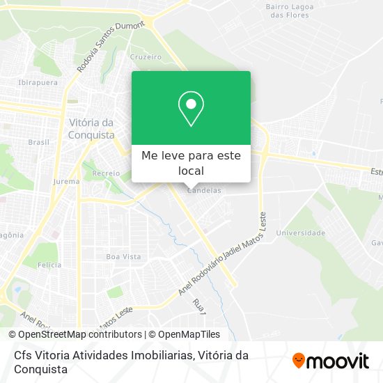 Cfs Vitoria Atividades Imobiliarias mapa