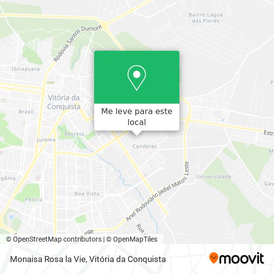 Monaisa Rosa la Vie mapa
