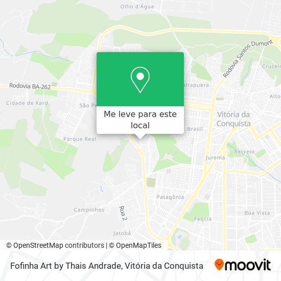 Fofinha Art by Thais Andrade mapa