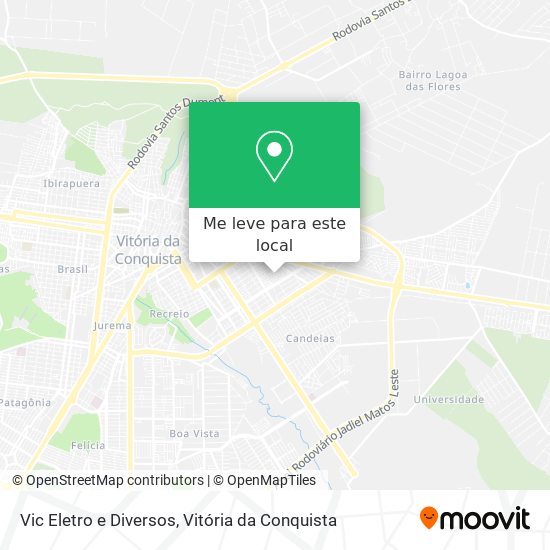 Vic Eletro e Diversos mapa