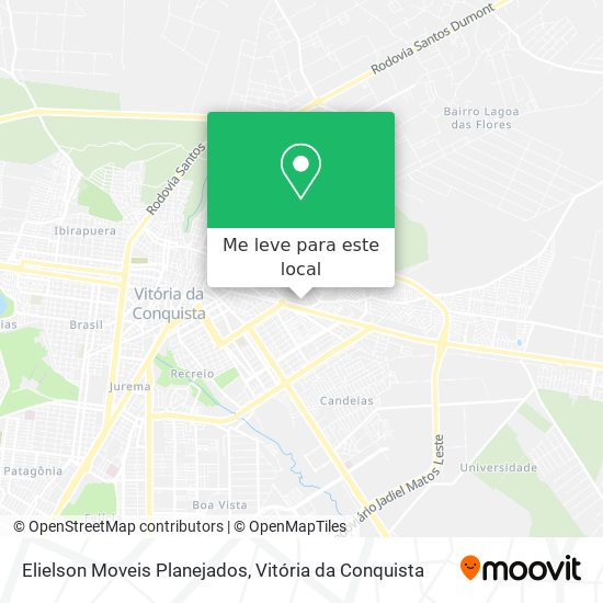 Elielson Moveis Planejados mapa