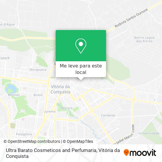 Ultra Barato Cosmeticos and Perfumaria mapa