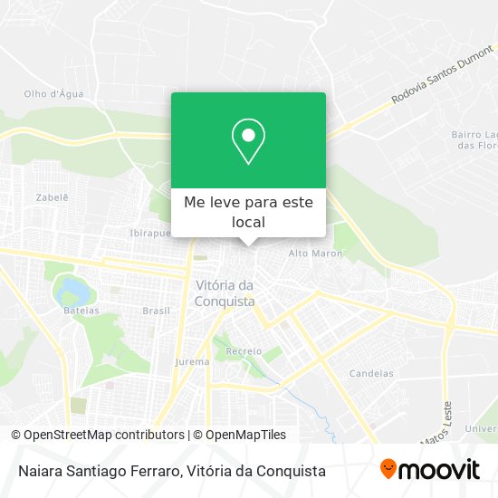 Naiara Santiago Ferraro mapa
