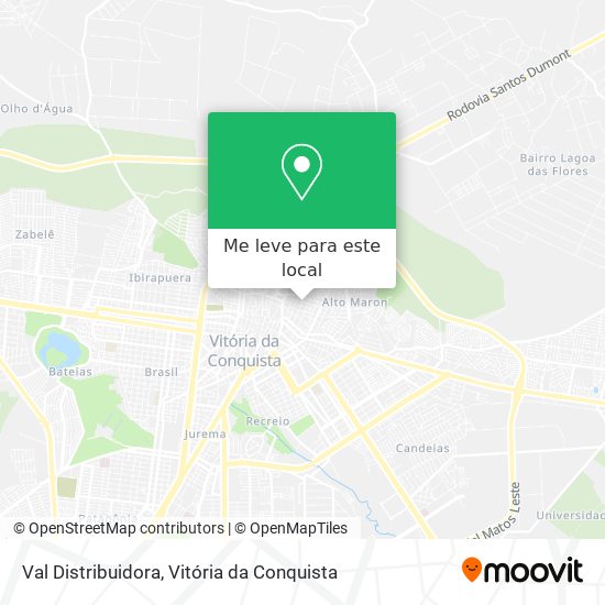 Val Distribuidora mapa