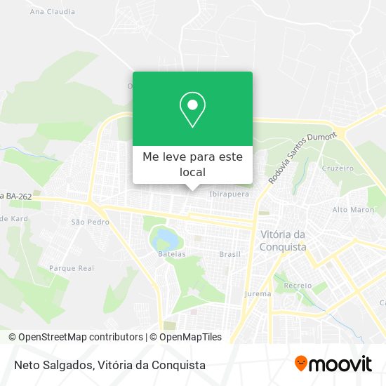 Neto Salgados mapa
