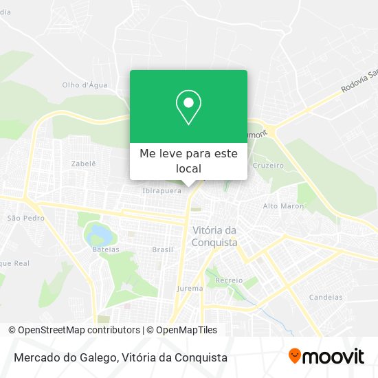 Mercado do Galego mapa