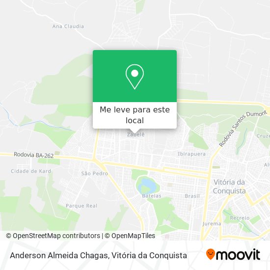 Anderson Almeida Chagas mapa