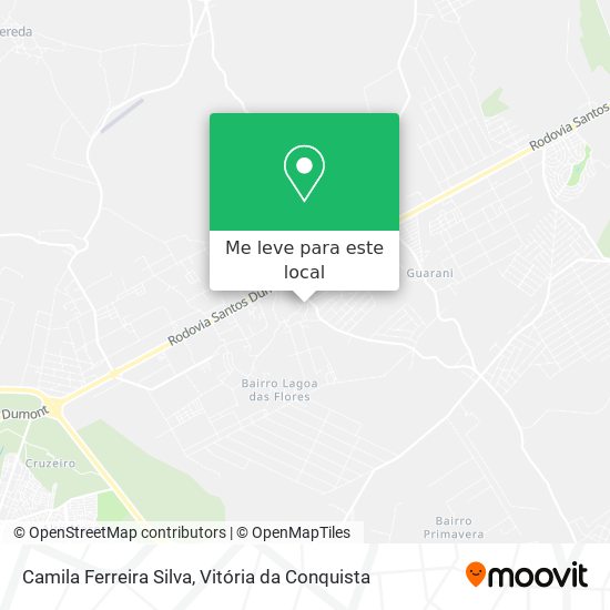 Camila Ferreira Silva mapa