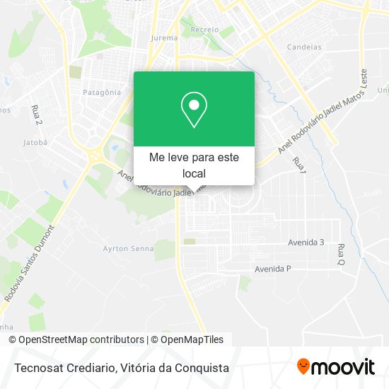 Tecnosat Crediario mapa