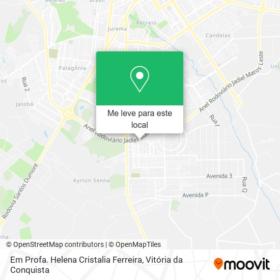Em Profa. Helena Cristalia Ferreira mapa